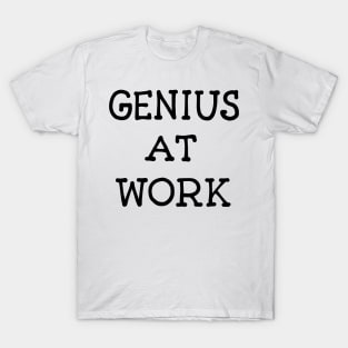 Genius at Work - Light T-Shirt